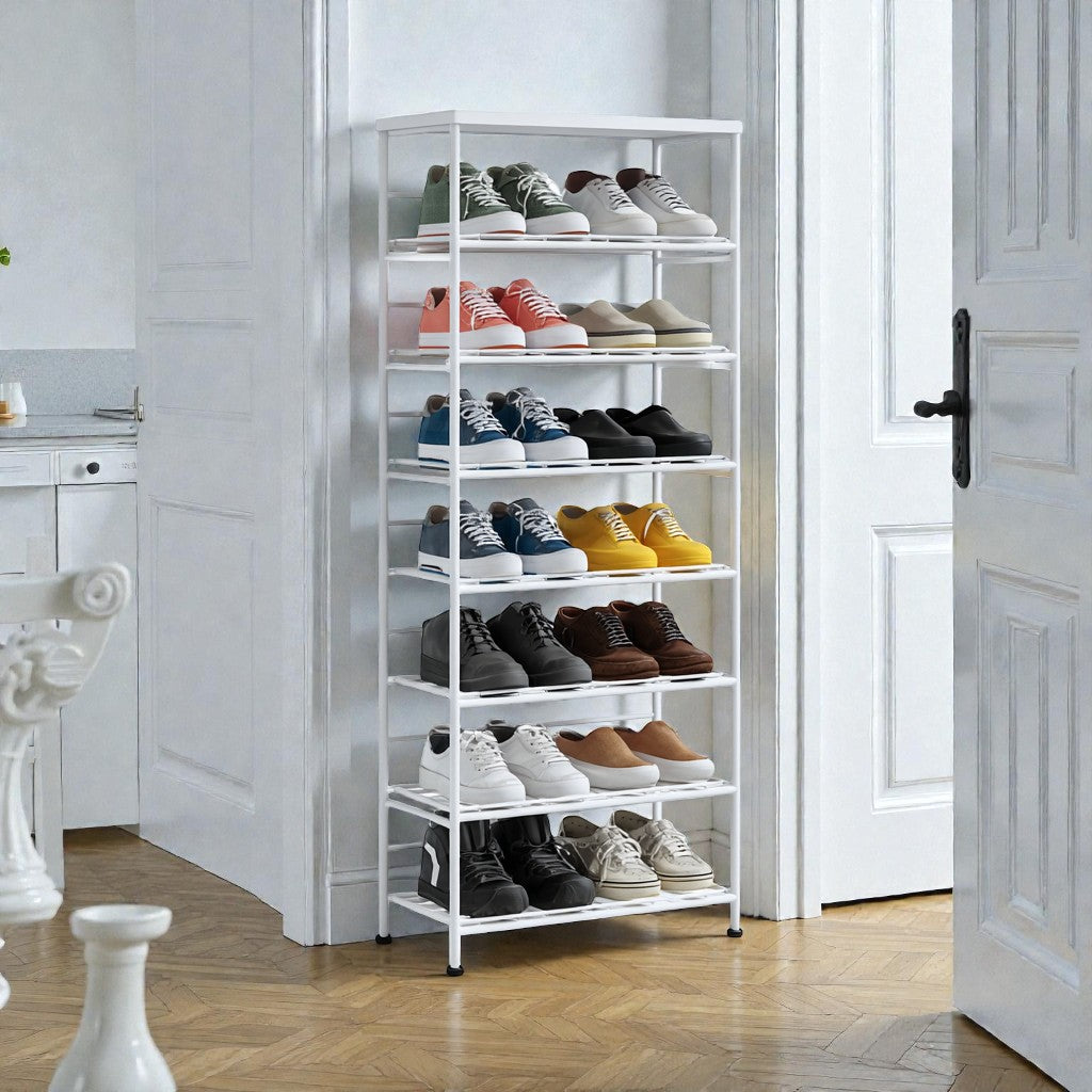 7-Tier Narrow Vertical Shoe Rack